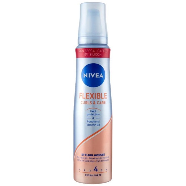 Nivea Styling Mousse 150ml Flexible Curls & Care