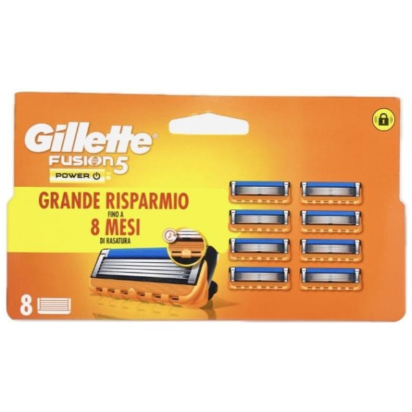 Gillette Fusion5 Power Ricambi x 8