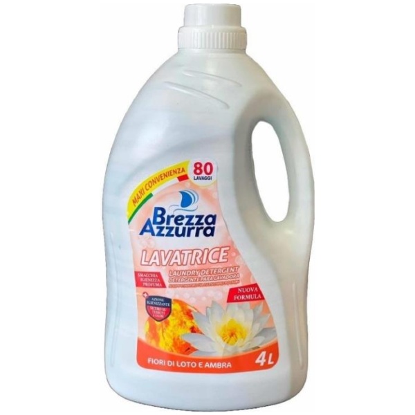 Brezza Azzurra Lavatrice 4lt Fiori di Loto e Ambra