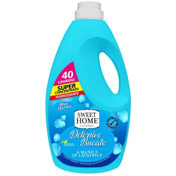 Sweet Home Detersivo Bucato 40mis Blue Marine
