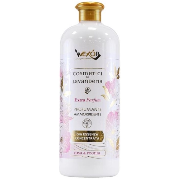Wexor Profumante Ammorbidente 1000ml Rosa & Peonia