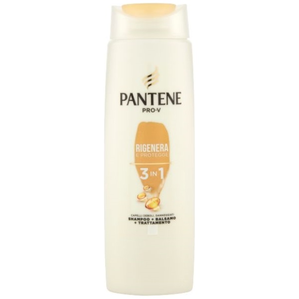 Pantene Shampo 3in1 225ml Rigenera e Protegge