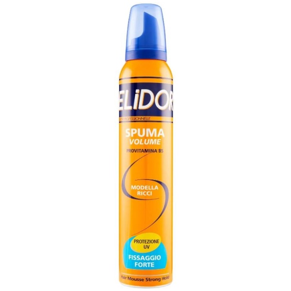 Elidor Spuma Volume 200ml Modella Ricci Fissaggio Forte