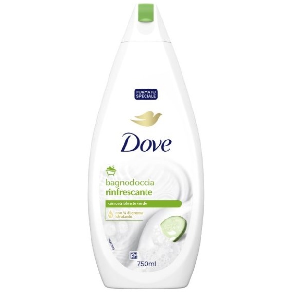 Dove Bagnocrema 750ml Rinfrescante