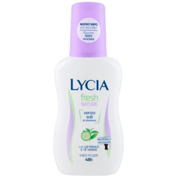 Lycia Deo Vapo 75ml Nature Cetriolo e Tè Verde