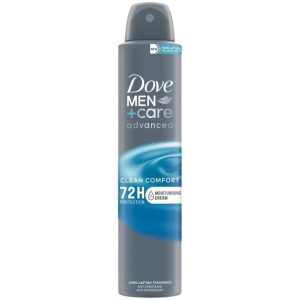 Dove Men Deo Spray 200ml Clean Comfort