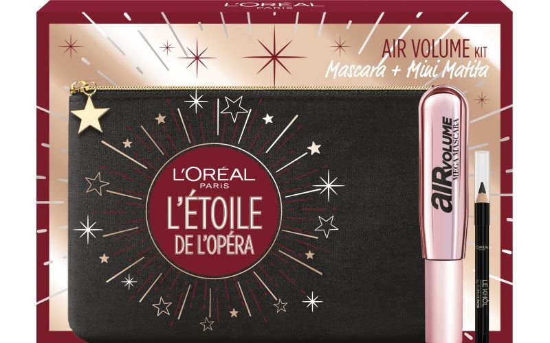 L'Oreal Pochette L' Etoile de l' Opera+ Mascara Air Volume Mega + Matita Mini