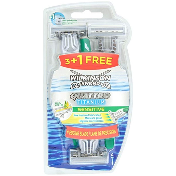 Wilkinson Quattro x 4 Sensitive