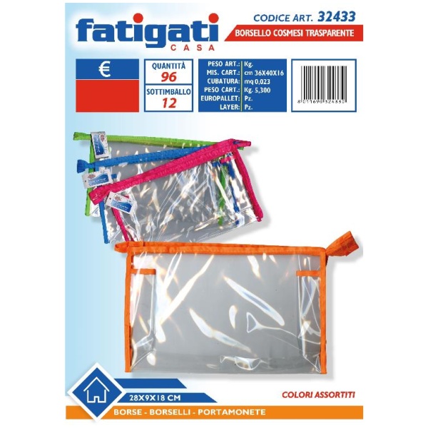 Fatigati Borsello Cosmesi Trasparente (32433)