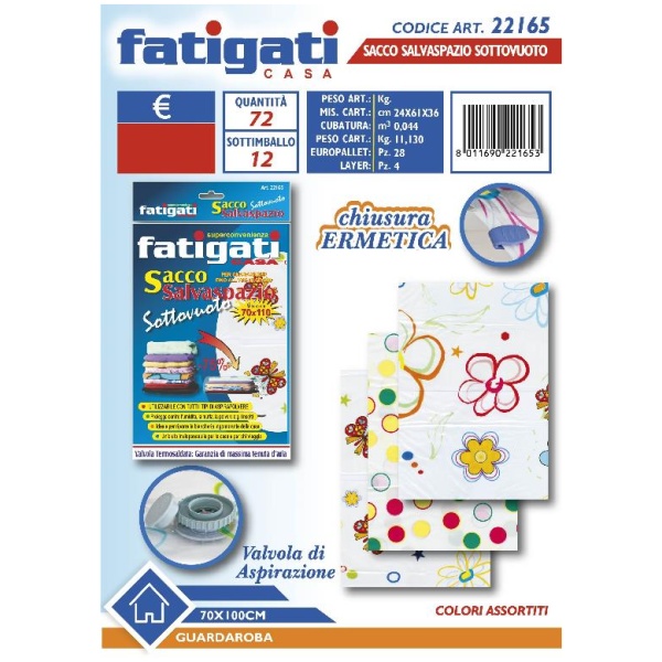 Fatigati Sacco Salvaspazio Sottovuoto 70x110 (22165)