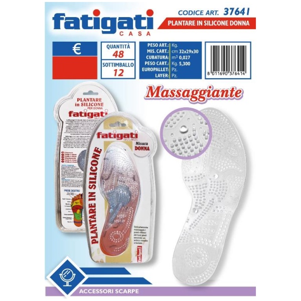 Fatigati Plantare in Silicone Donna (37641)