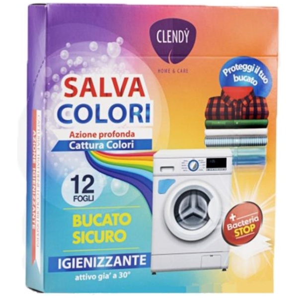 Clendy Salvacolori x 12 Fogli