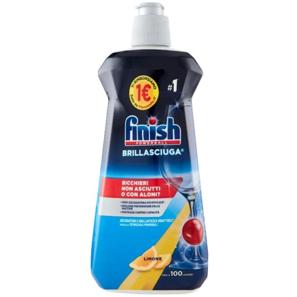 Finish Brillasciuga Brillantante 500ml Limone