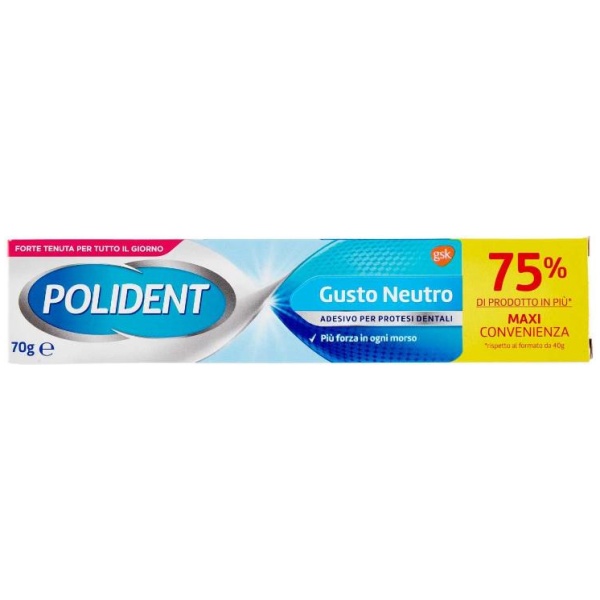 Polident Adesivo 70gr Gusto Neutro