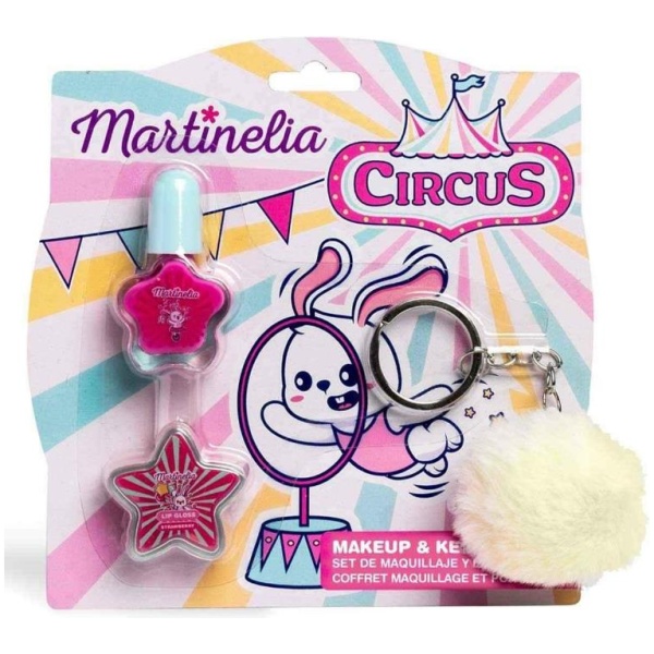 Martinelia Circus Makeup Set & Keychain