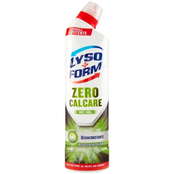 Lysoform Zero Calcare WC Gel 750ml Lime