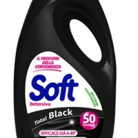 Soft Liquido Lavatrice 50mis. Total Black