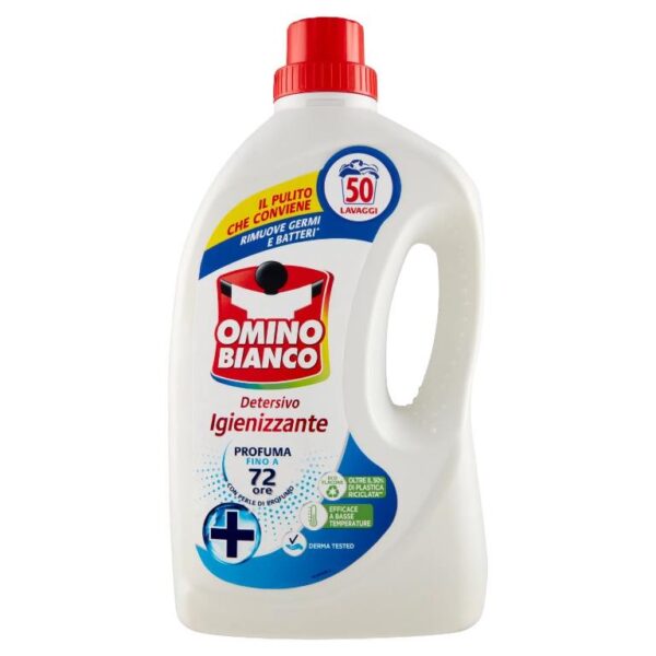Omino Bianco Liquido Lavatrice 50mis. Igienizzante