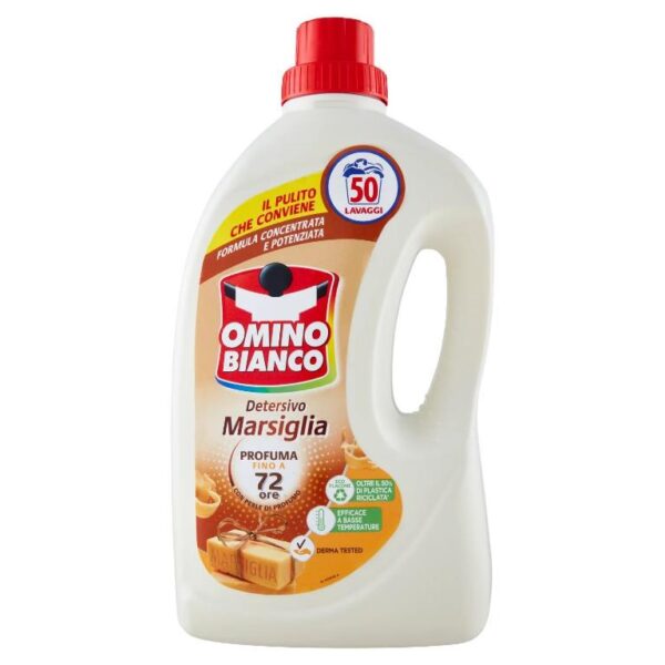 Omino Bianco Liquido Lavatrice 50mis. Marsiglia