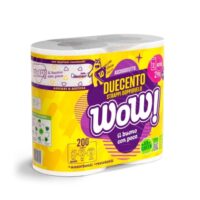 WOW Asciugatutto Duecento Strappi x 2 Rotoli