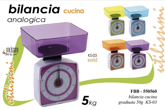 Utilissimi Bilancia Cucina 5kg