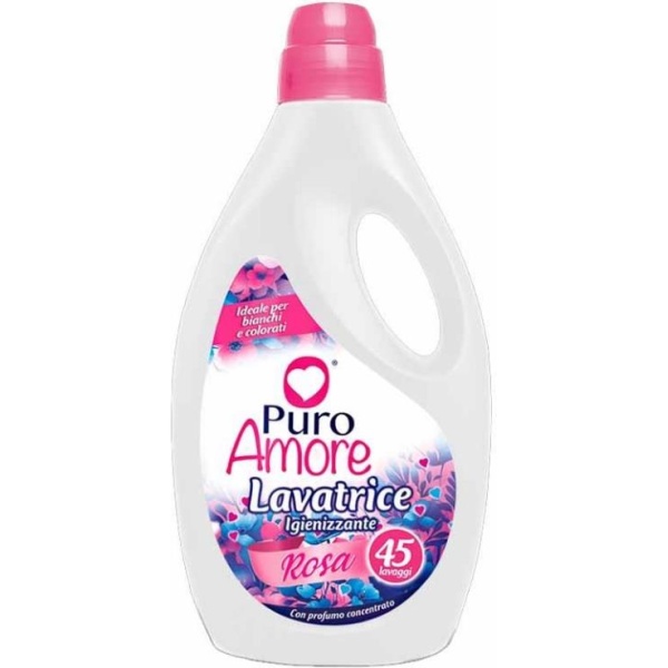 Puro Amore Lavatrice 45 lavaggi Rosa