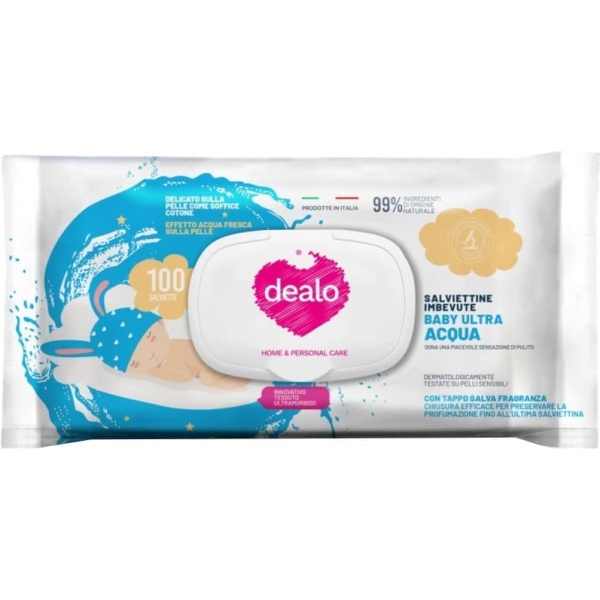 Dealo Salviettine Baby x 100 Ultra Acqua