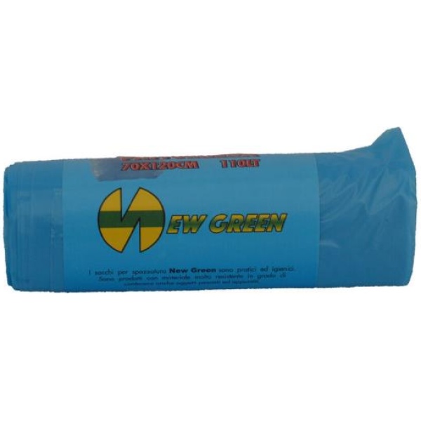 New Green Sacchi Spazzatura 70x110 110lt x 10