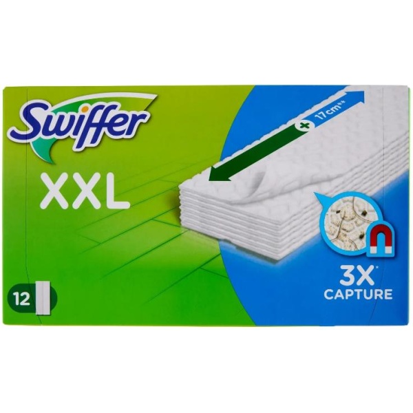 Swiffer Panni Ricambio x 12 Maxi XXL