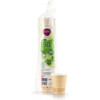 Clendy Bio Bicchieri Carta Acqua 200ml x 50