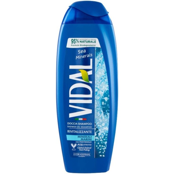 Vidal Docciashampoo 250ml Minerali Marini