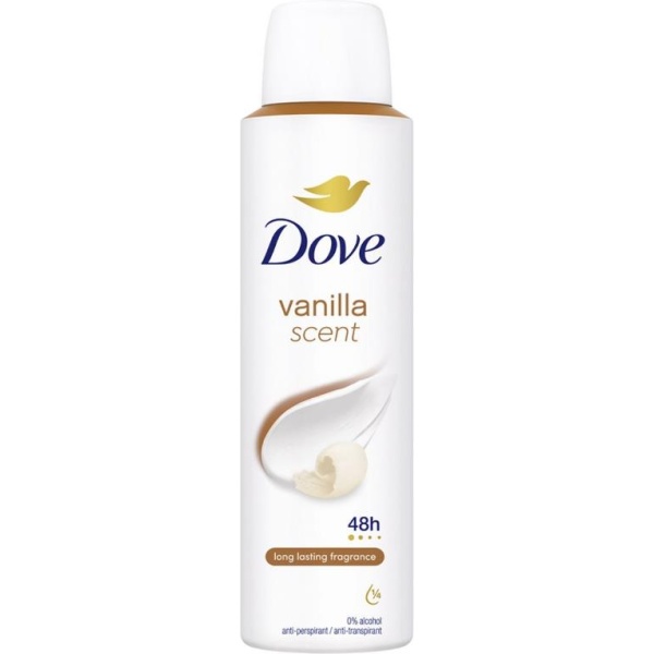 Dove Deo Spray 150ml Vanilla Scent