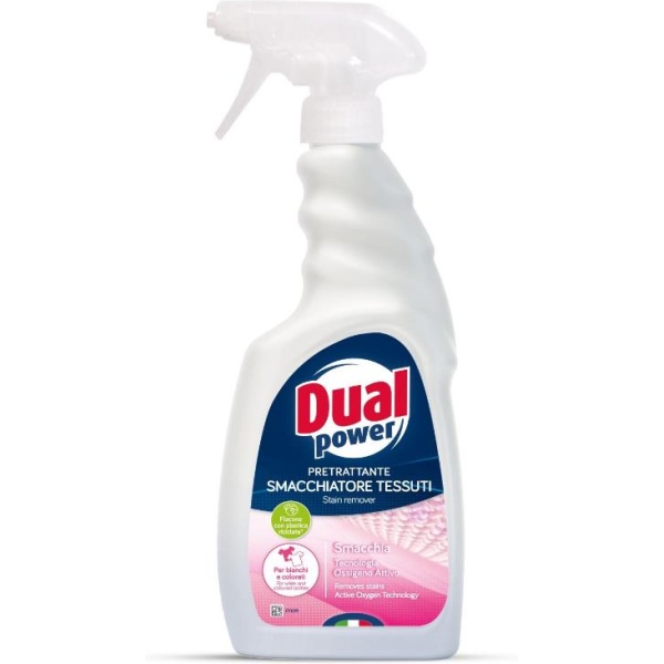 Dual Power Pretrattante Smacchiatore Tessuti 500ml Vapo