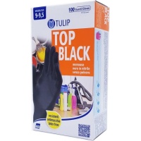 Tulip Guanti Nitrile Top Black  x 100 XL