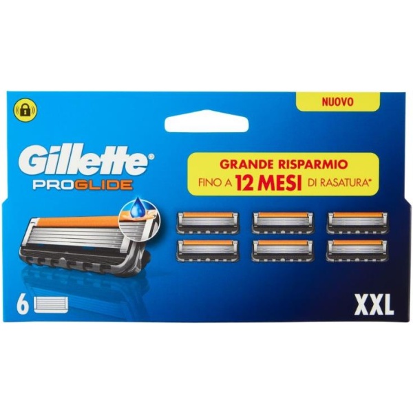 Gillette Proglide Ricambi x 6