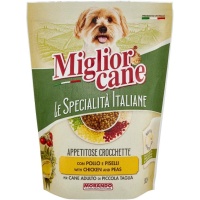 Miglior Cane Specilità Italiane Crocchette 800gr Pollo e Piselli