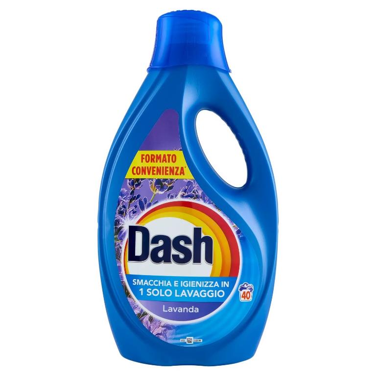 Dash Liquido 40 Lavaggi Lavanda