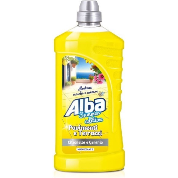 Alba Lavapavimenti 1000ml Citronella & Geranio