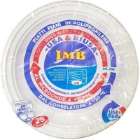 IMB Piatti Riutilizzabili Piani x 20