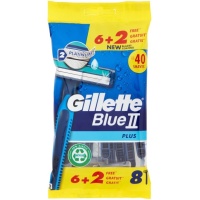 Gillette Bilama Blue II Plus x 6+2