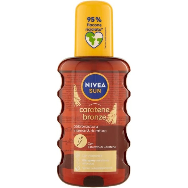 Nivea Sun Carotene Bronze Olio 200ml Vapo