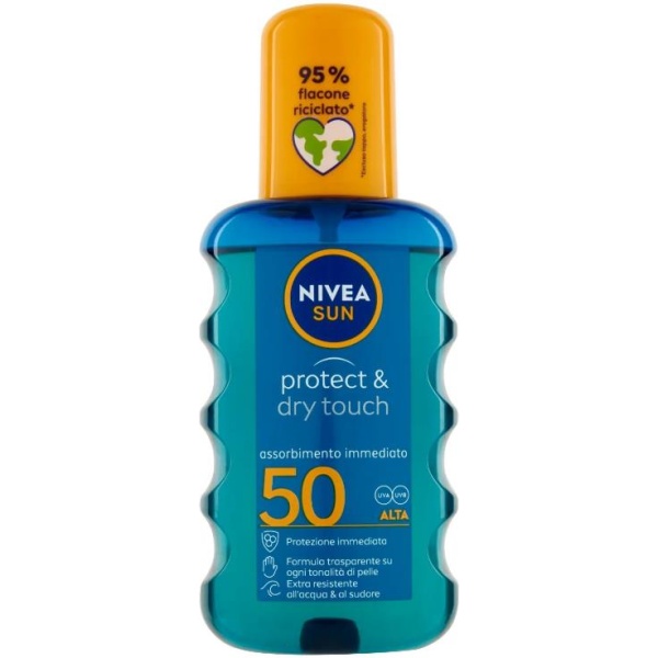 Nivea Sun Protect & Dry 200ml Vapo FP50