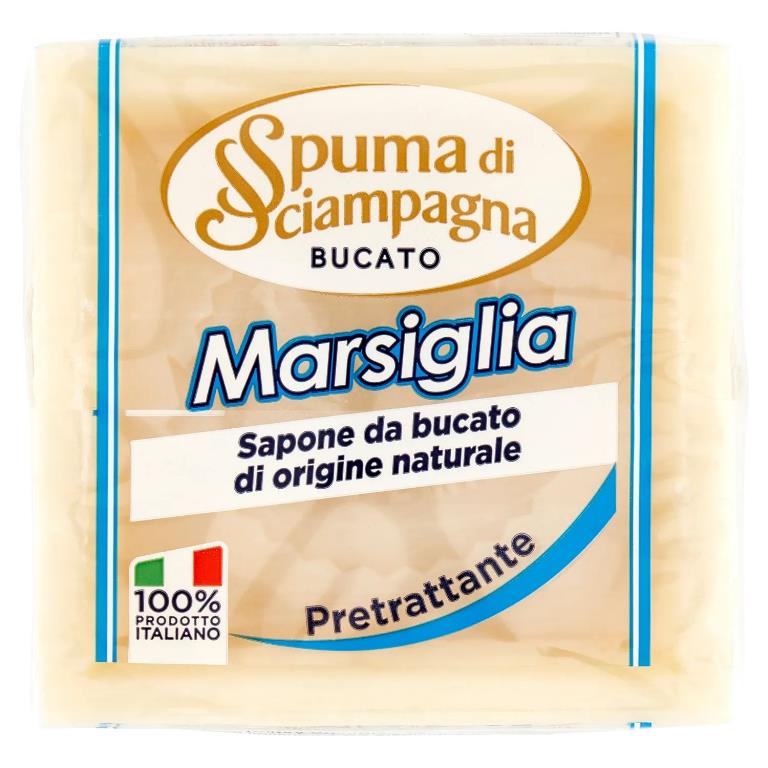 Spuma di Sciampagna Sapone Marsiglia 250gr