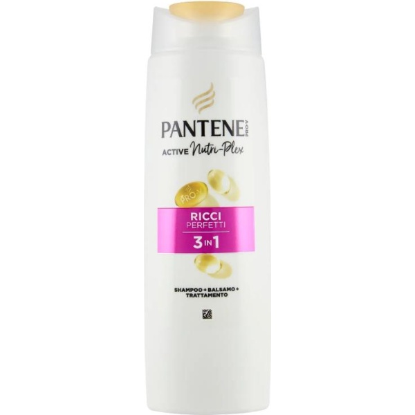 Pantene Shampoo 3in1 250ml Ricci Perfetti