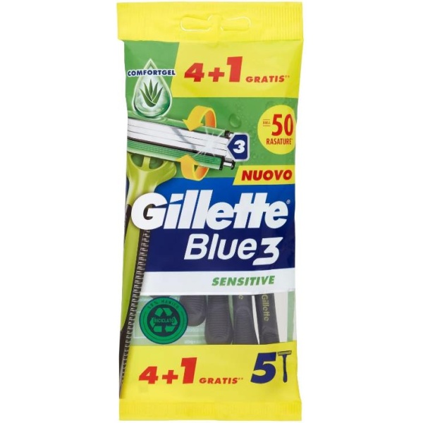 Gillette Blue 3 Trilama x 4+1 Sensitive