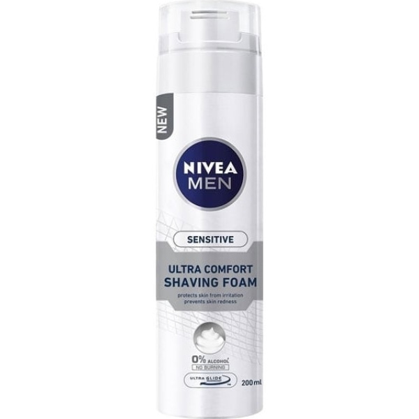 Nivea Men Schiuma da Barba 200ml Sensitive Ultra Comfort