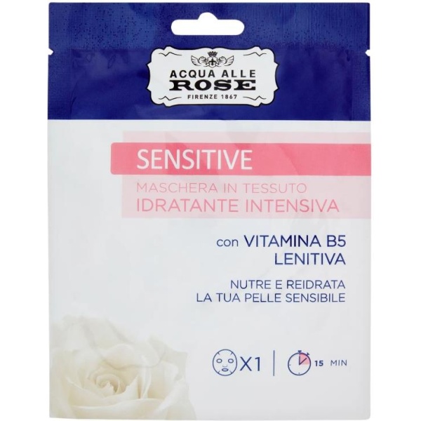 Roberts Acqua alle Rose Sensitive Maschera in Tessuto