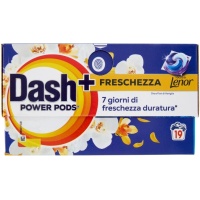 Dash Power Pods x 19 Freschezza Lenor Oro e Fiori di Vaniglia